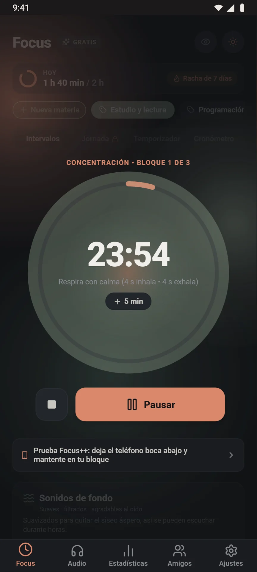 Cuatro formas de concentrarte